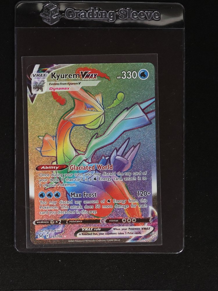 2022 Pokémon SWSH Lost Origin #197 Kyurem VMAX — front