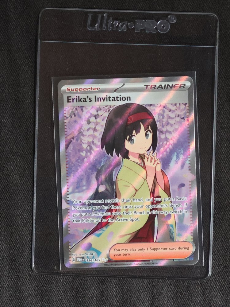 2022 Pokémon Scarlet & Violet #196 Erika's Invitation — front