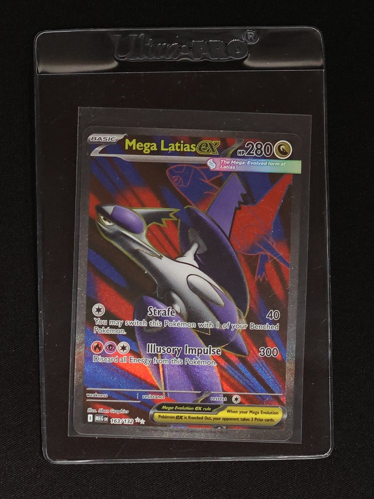 2025 Pokémon Mega Evolution #163 Mega Latias EX — front