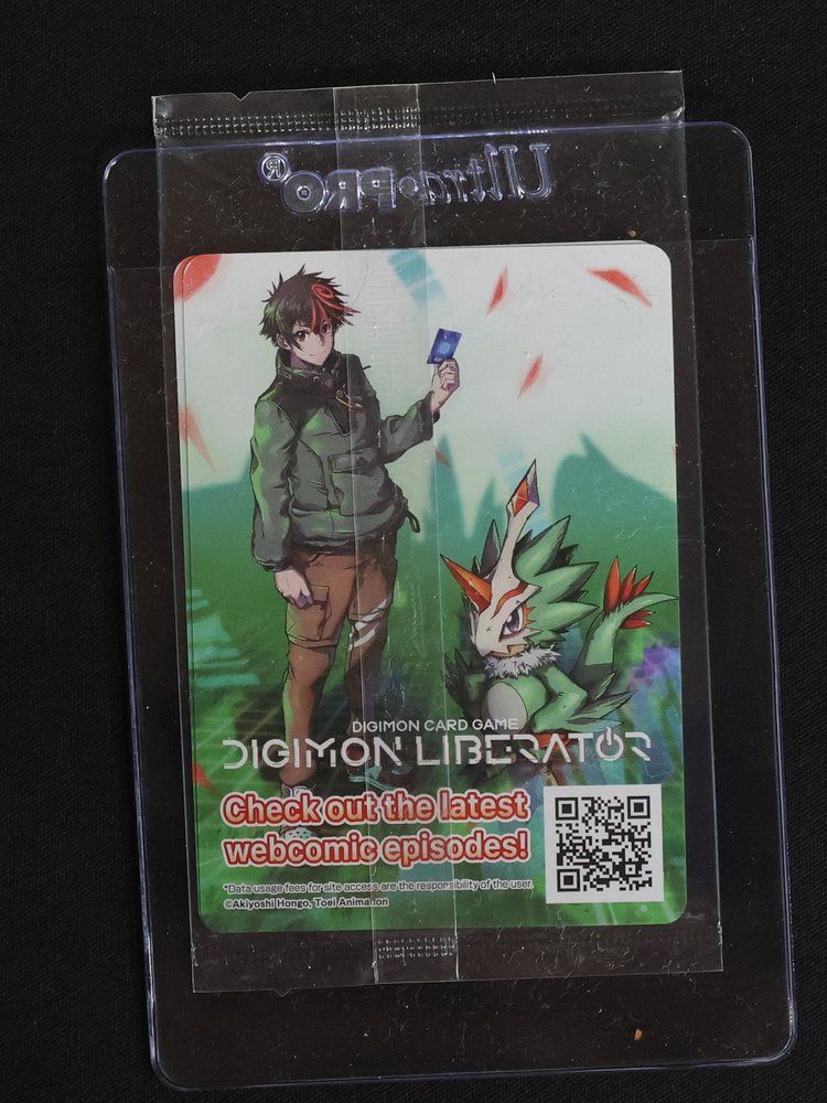 2024 Digimon Card Game Liberator P-151 Store Tournament Winner Promo — front