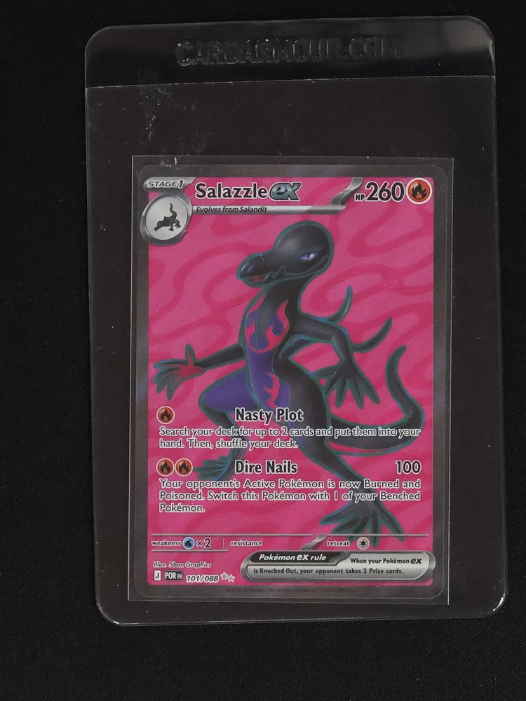 2016 Pokemon Perfect Order #101 Salazzle ex — front