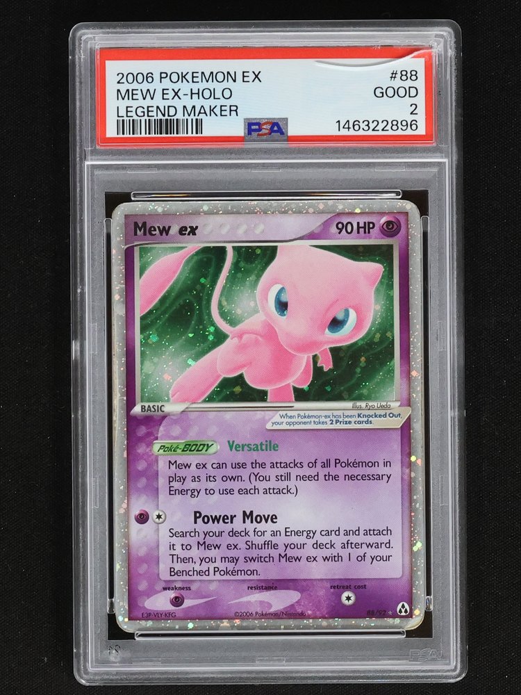 2006 Pokemon EX Legend Maker #88 Mew ex — front