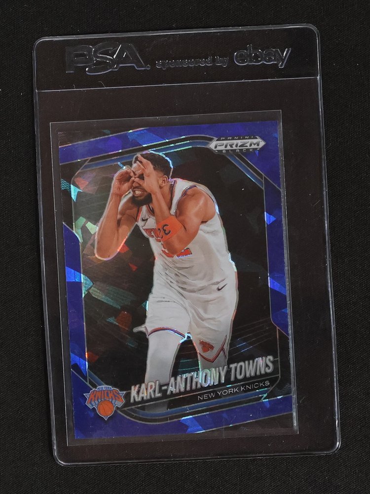 2024-25 Panini Prizm Black #107 Karl-Anthony Towns — front