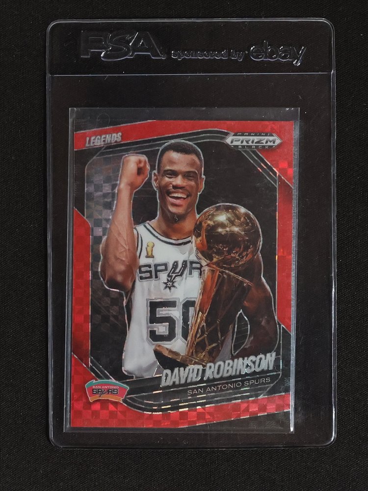 2024-25 Panini Prizm Black #282 David Robinson — front