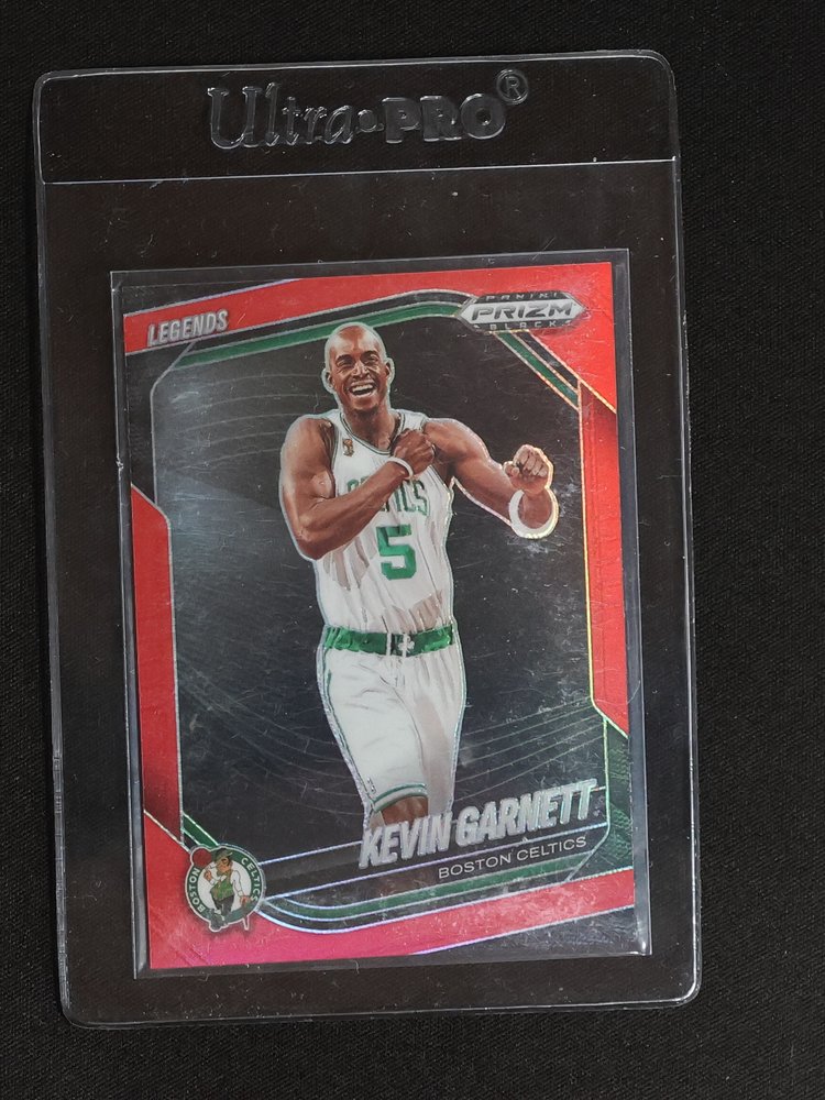 2024-25 Panini Prizm Black #259 Kevin Garnett — front