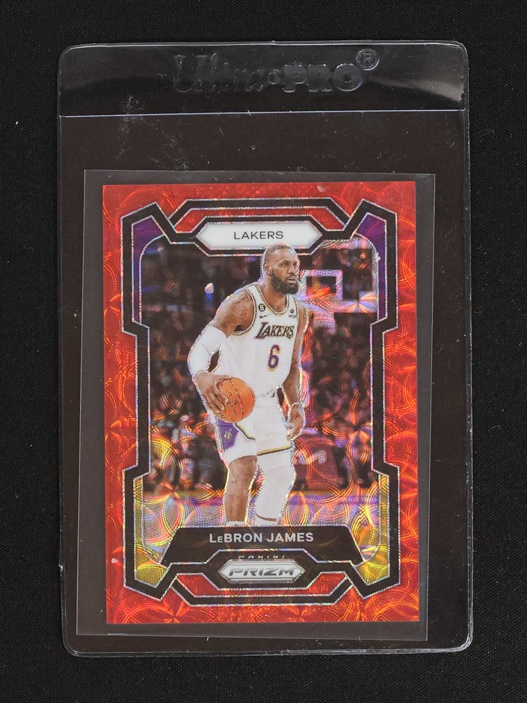 2023-24 Panini Prizm #63 LeBron James — front