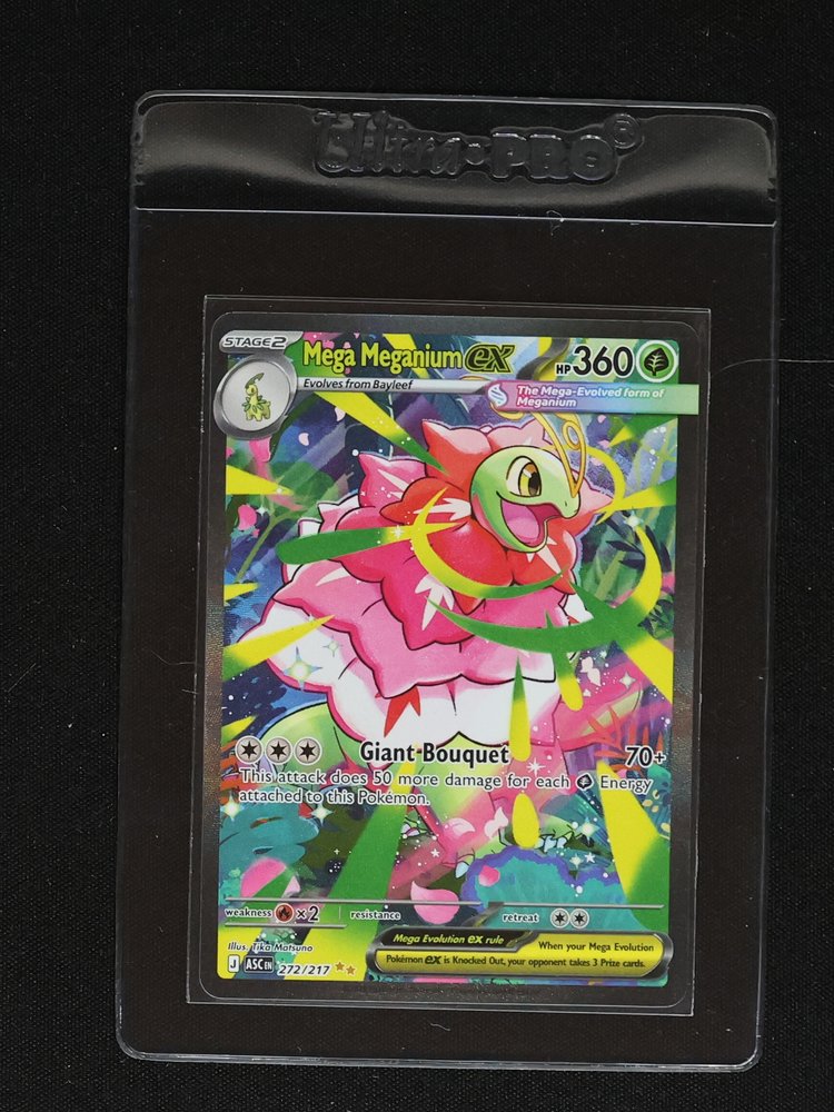 2022 Pokémon Ascended Heroes #272 Mega Meganium EX — front