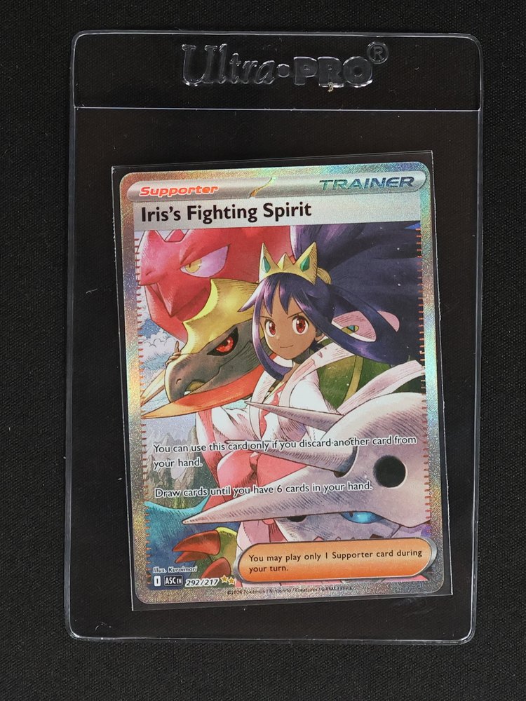 2023 Pokémon Ascended Heroes #292 Iris's Fighting Spirit — front