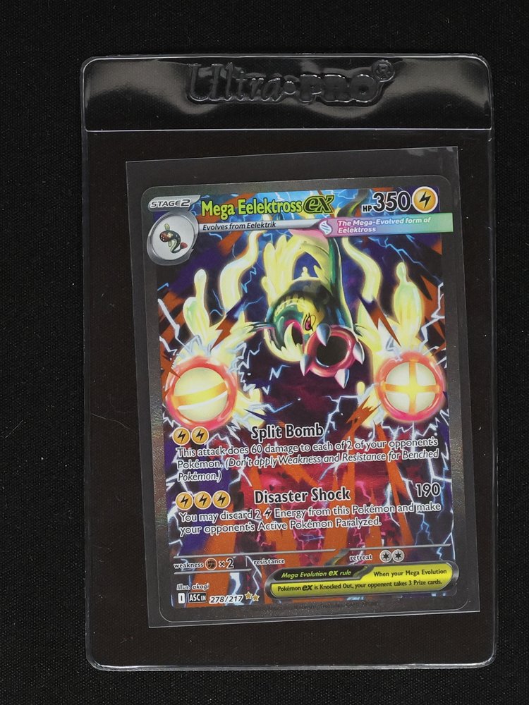 2023 Pokemon Ascended Heroes #278 Mega Eelektross EX — front