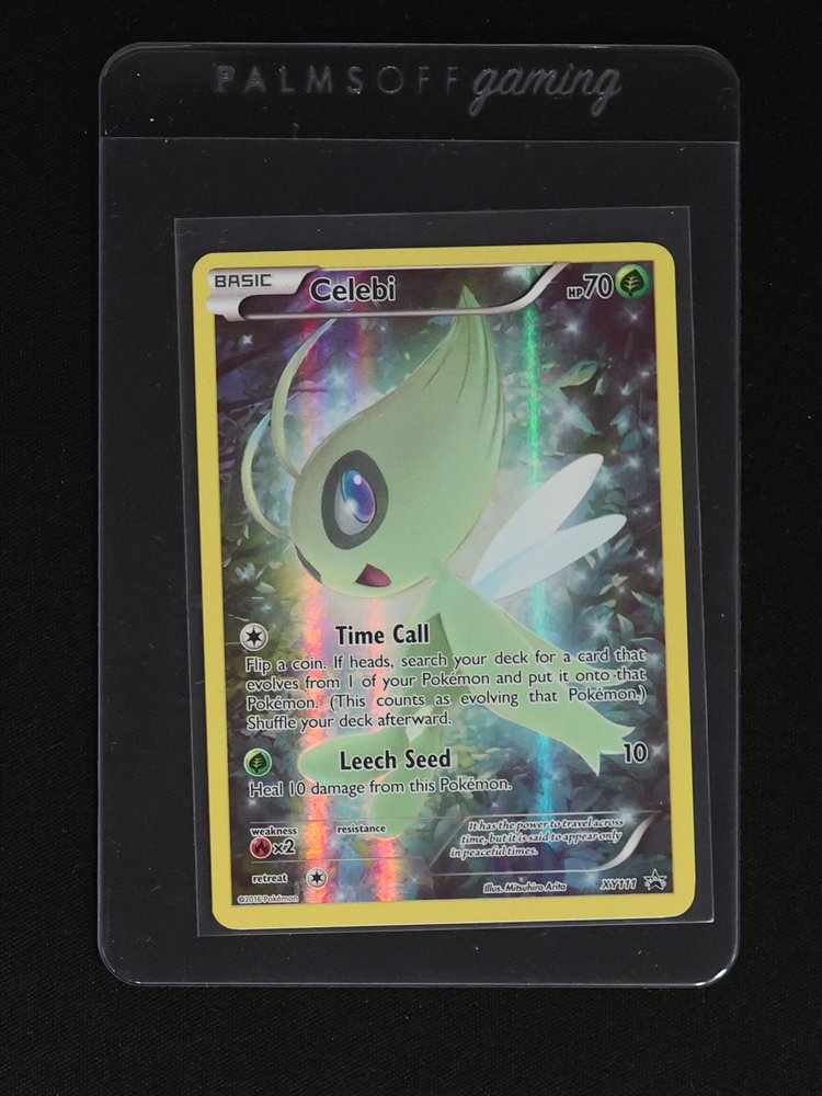 2016 Pokémon XY Black Star Promo #111 Celebi — front