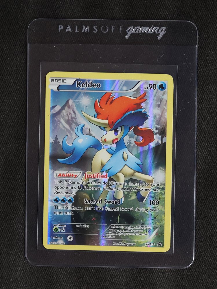 2016 Pokémon XY #XY118 Keldeo — front