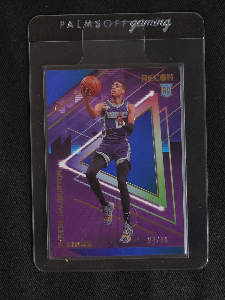 2020-21 Panini Recon #40 Tyrese Haliburton Rookie Card — front