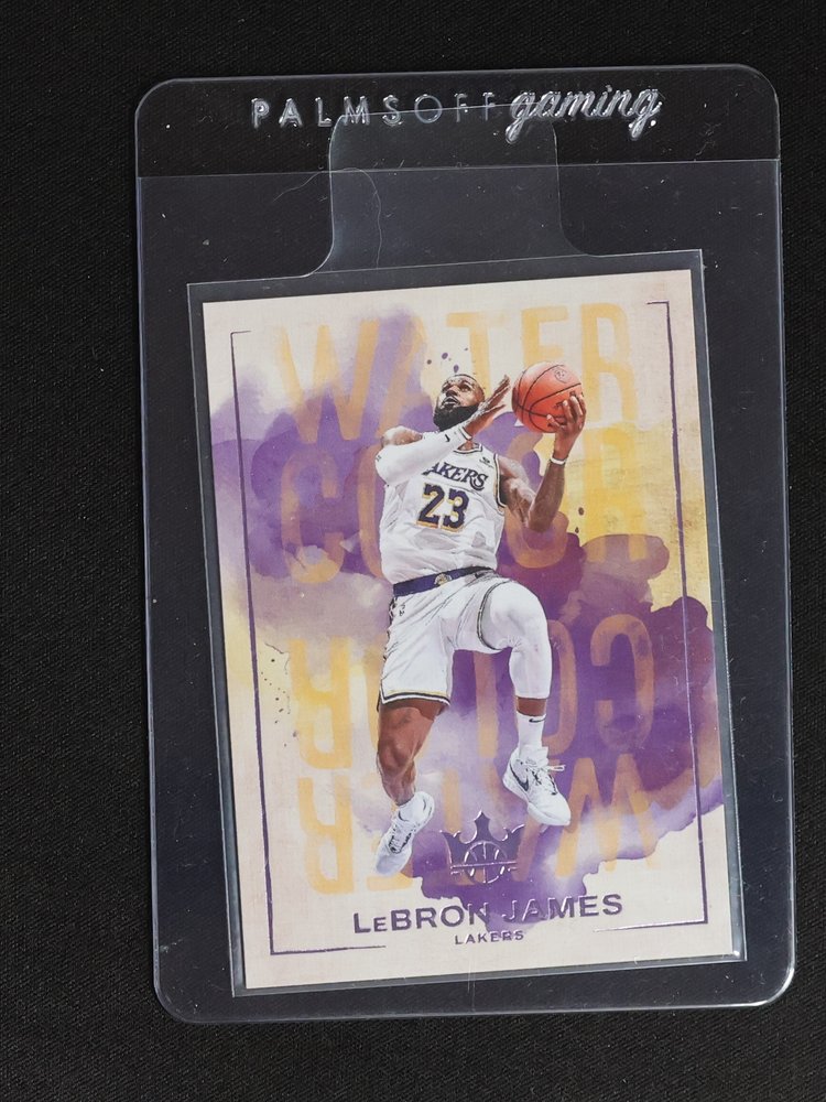 2024-25 Panini Court Kings #10 LeBron James Water Colors — front
