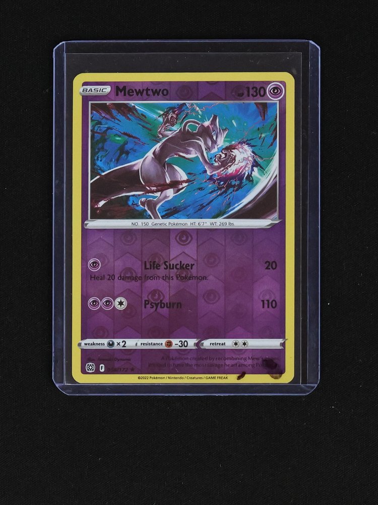 2022 Pokémon Sword & Shield Brilliant Stars #056 Mewtwo — front