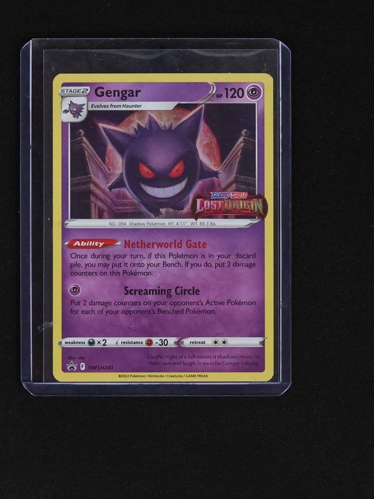 2022 Pokemon Sword & Shield Lost Origin #66 Gengar — front