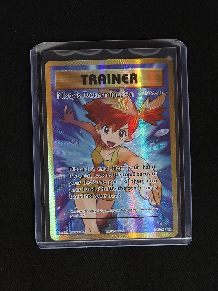 2016 Pokémon Trainer #108 Misty's Determination — front