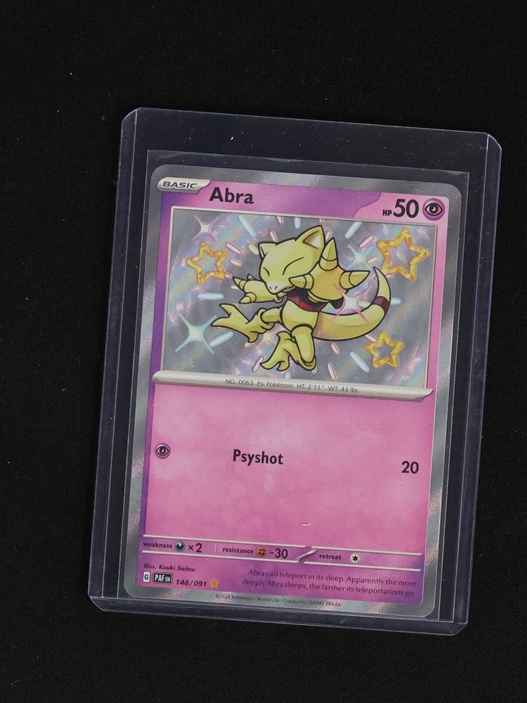 2024 Pokémon SV: Paldean Fates #148 Abra — front