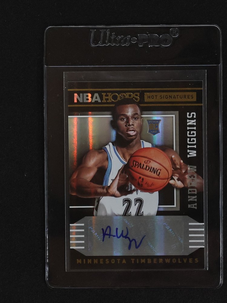 2014 Panini NBA Hoops #66 Andrew Wiggins — front