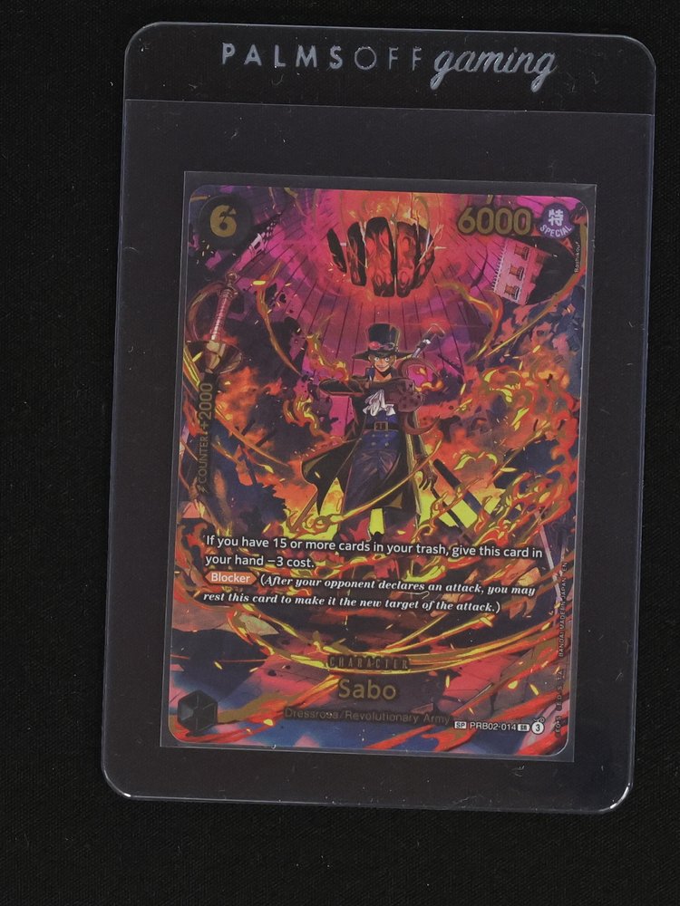 One Piece TCG PRB02-014 Sabo SP — front