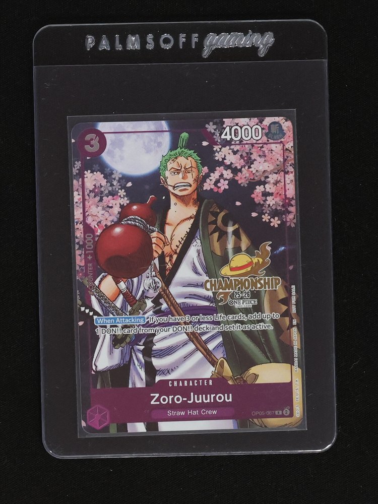 2025 One Piece Championship #OP05-067 Zoro-Juurou — front