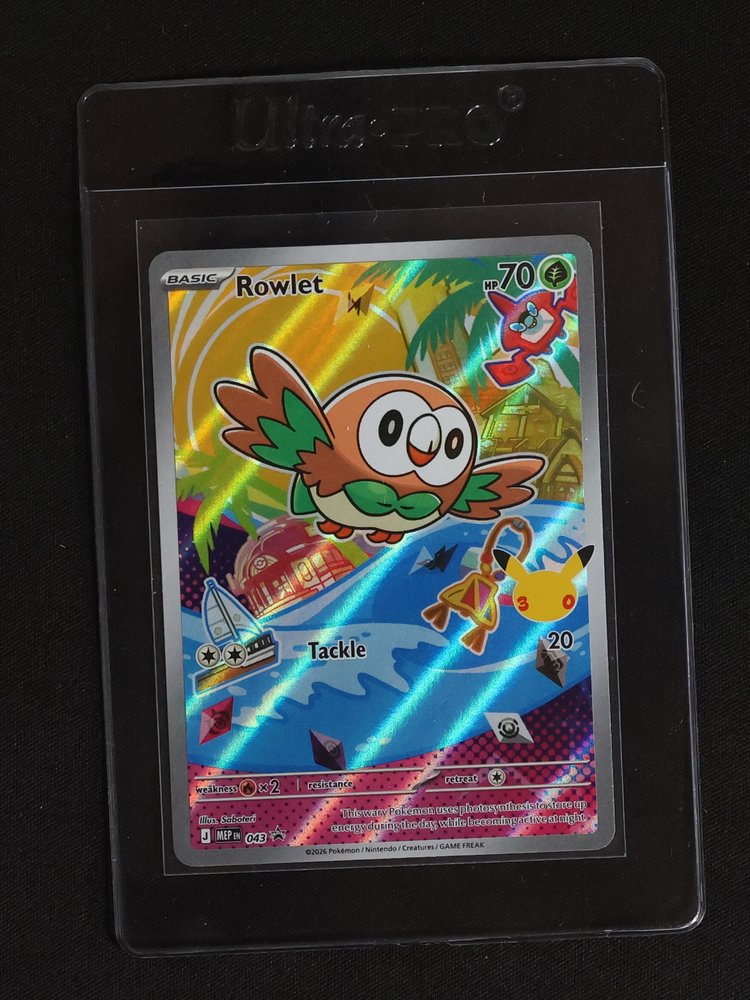 2026 Pokémon MEP #043 Rowlet — front