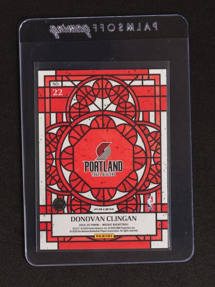 2024-25 Panini Mosaic #22 Donovan Clingan — front