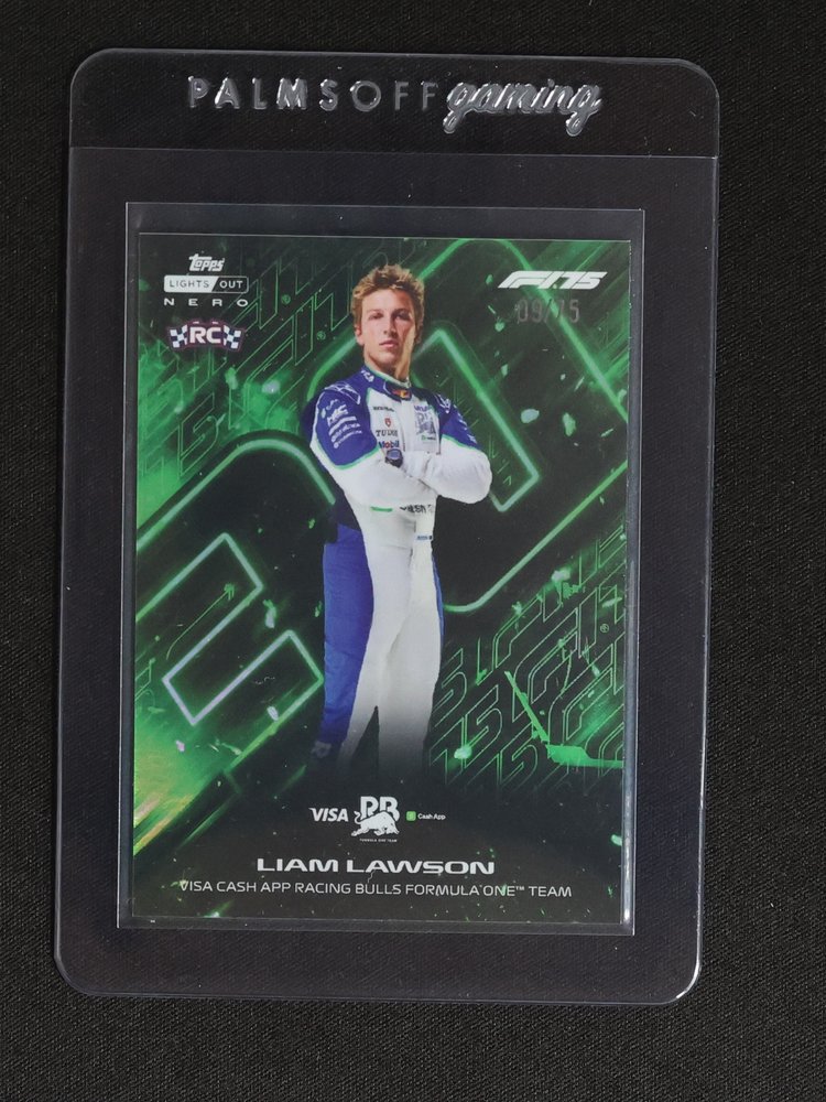 2025 Topps Lights Out Formula 1 #Nero Liam Lawson — front