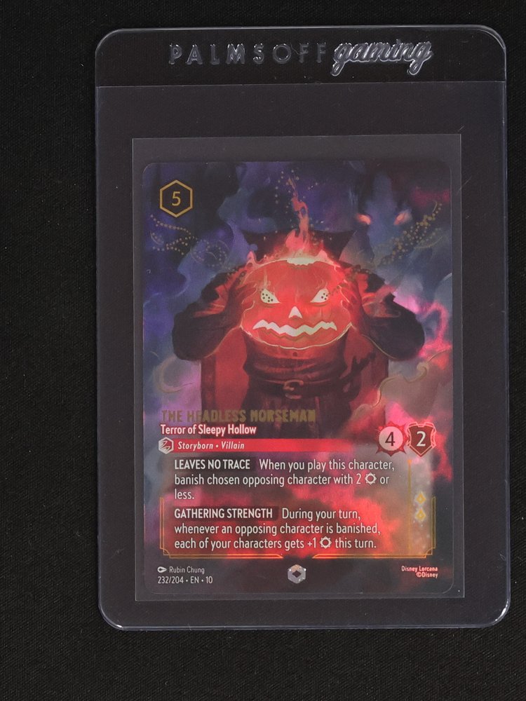 Disney Lorcana #232 The Headless Horseman Terror of Sleepy Hollow — front