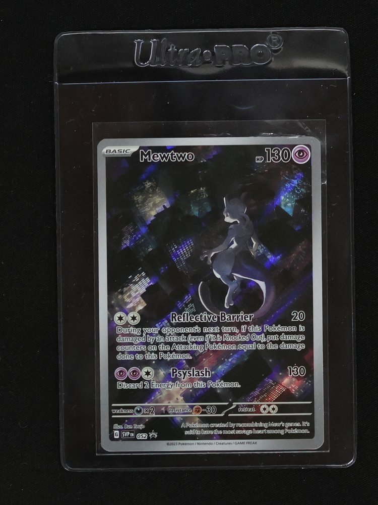 2023 Pokemon SV Scarlet & Violet Promo #052 Mewtwo — front
