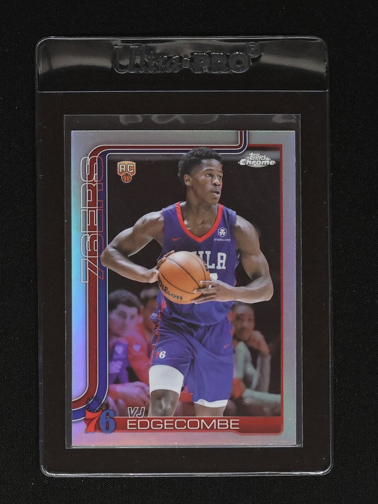 2025-26 Topps Chrome #253 VJ Edgecombe — front