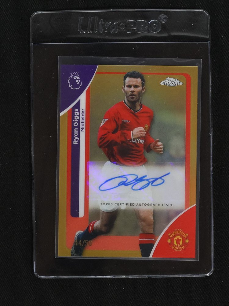 2026 Topps Chrome Premier League Ryan Giggs Autograph — front