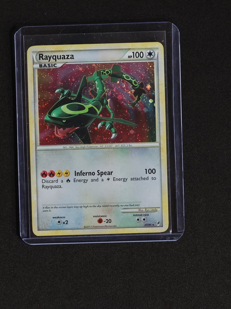 2011 Pokémon Call of Legends #20 Rayquaza — front