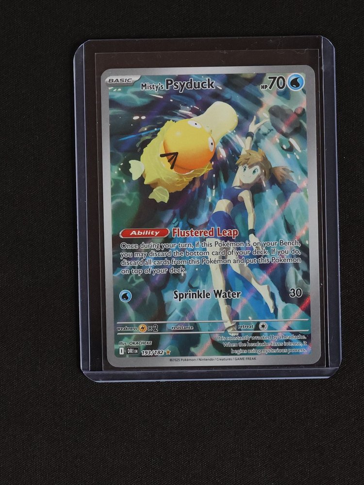 2025 Pokémon Scarlet & Violet #193 Misty's Psyduck — front