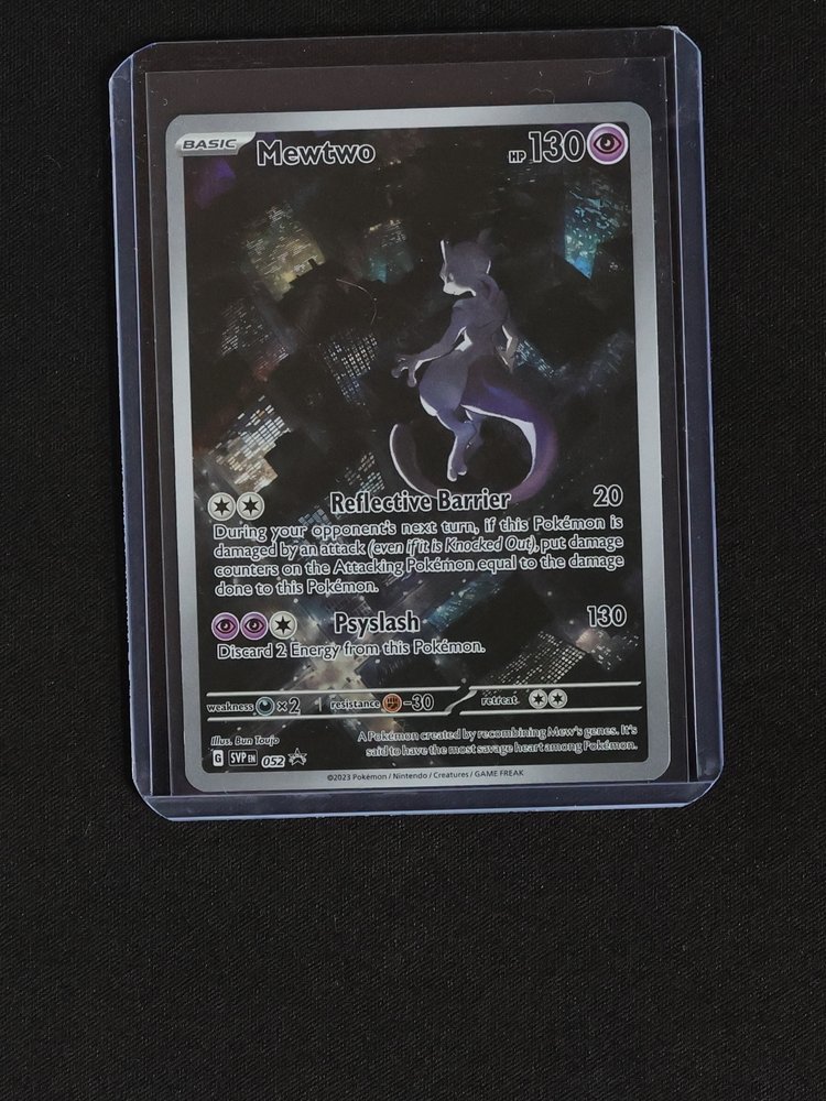2023 Pokemon SVP Scarlet & Violet Promo #052 Mewtwo — front