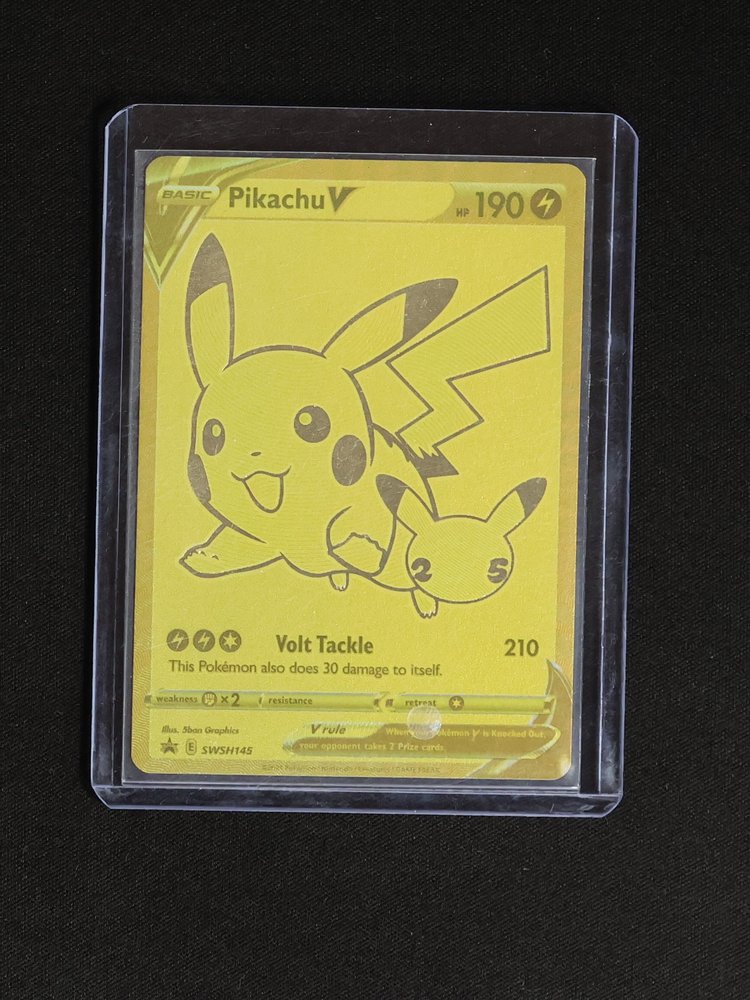 2021 Pokémon SWSH145 Pikachu V — front