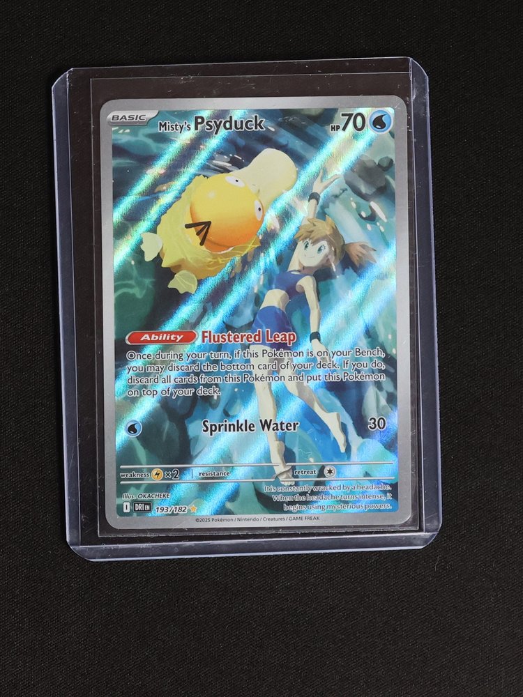 2025 Pokémon #193 Misty's Psyduck — front