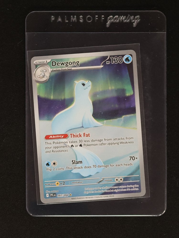 2025 Pokémon #097 Dewgong — front