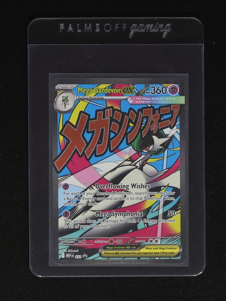 2026 Pokémon Mega Gardevoir ex #032 Ascended Heroes Promo — front