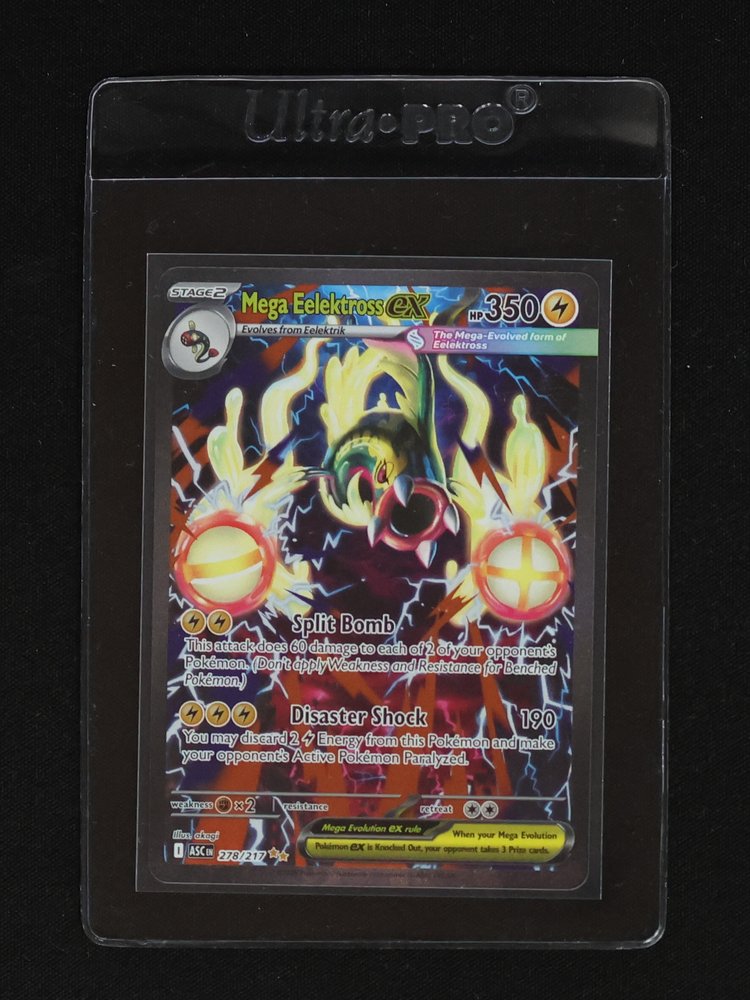 2016 Pokemon TCG Ascended Heroes #278 Mega Eelektross EX — front