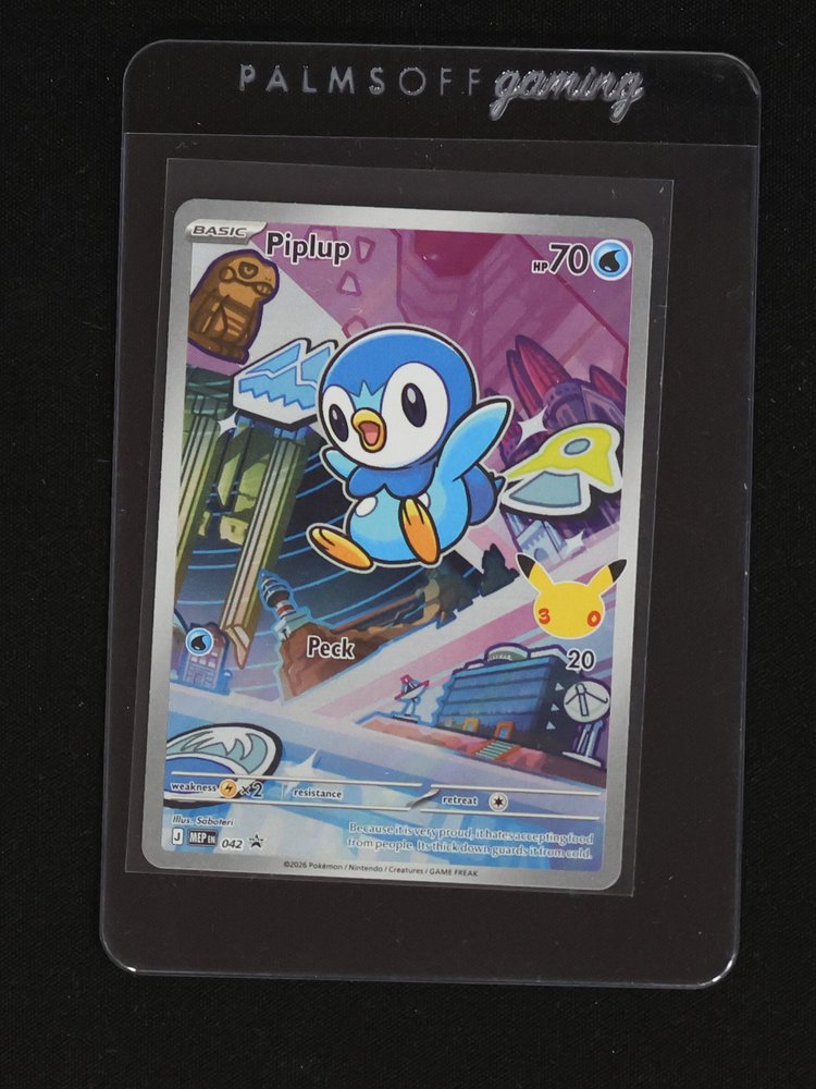 2026 Pokémon MEP 042 Piplup — front