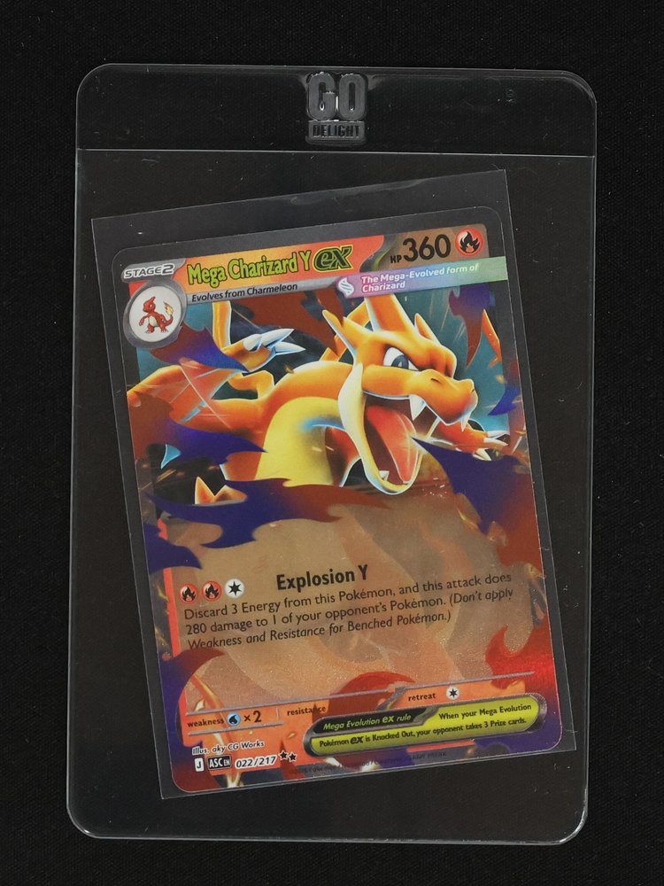 2017 Pokémon Mega Charizard Y EX 022/217 — front