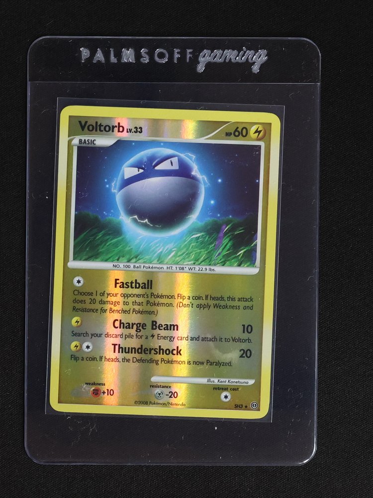 2008 Pokémon Stormfront SH3 Voltorb — front