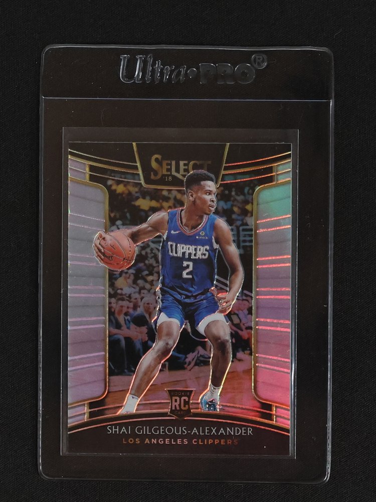 2018-19 Panini Select #7 Shai Gilgeous-Alexander — front