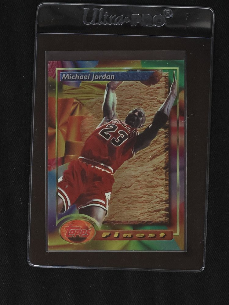 1993-94 Topps Finest #1 Michael Jordan — front