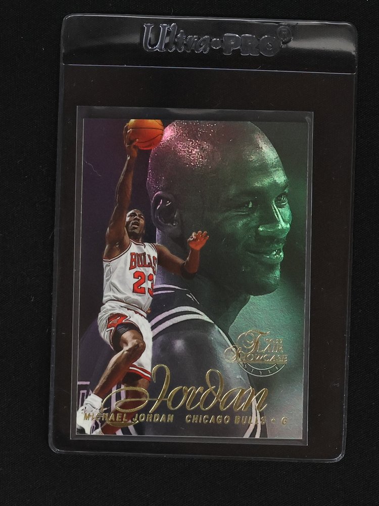 1996-97 Flair Showcase #23 Michael Jordan — front