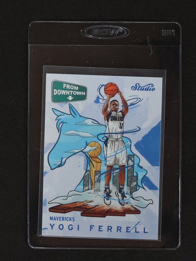 2016-17 Panini Studio #FD4 Yogi Ferrell From Downtown — front