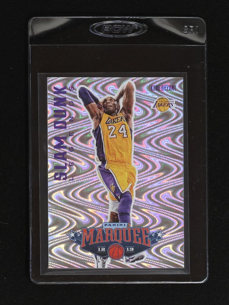 2012-13 Panini Marquee #3 Kobe Bryant Slam Dunk Legends Insert — front