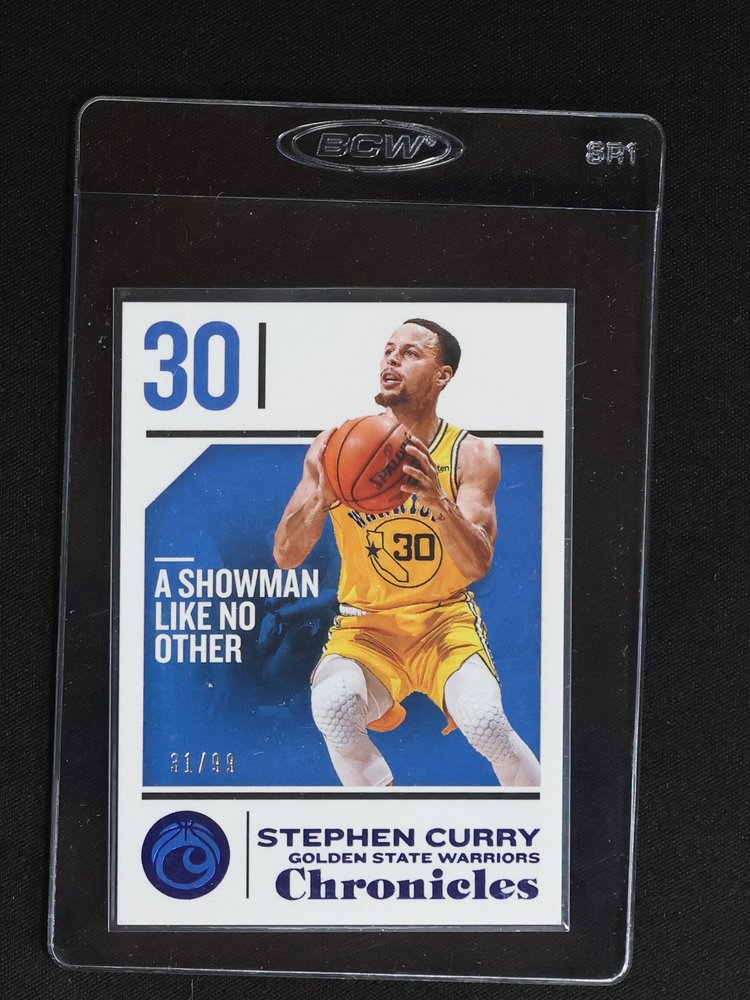 2018-19 Panini Chronicles #90 Stephen Curry — front