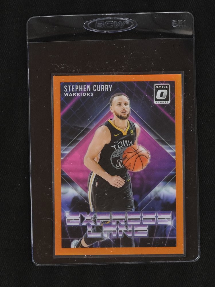 2018-19 Panini Donruss Optic #18 Stephen Curry Express Lane — front