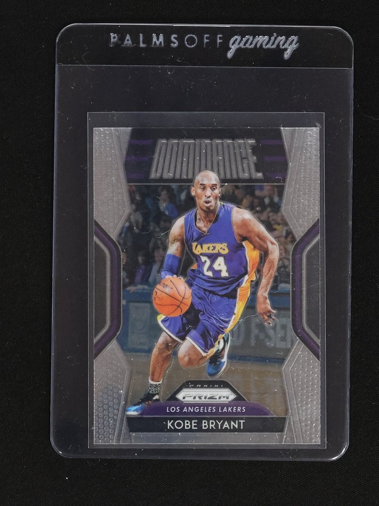 2018-19 Panini Prizm Dominance #6 Kobe Bryant — front